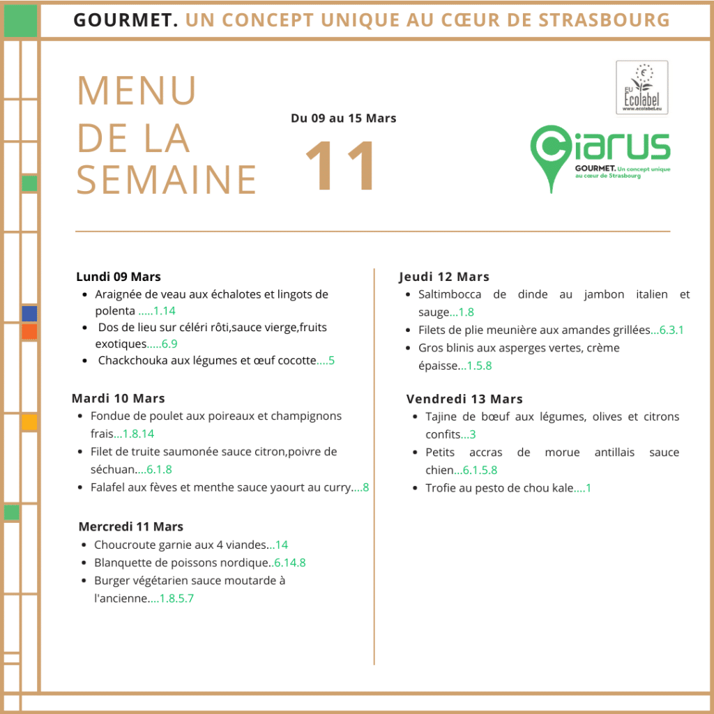 MENU DE LA SEMAINE POUR LES RÉSEAUX 2807-0108 (6) dans Le menu de la semaine