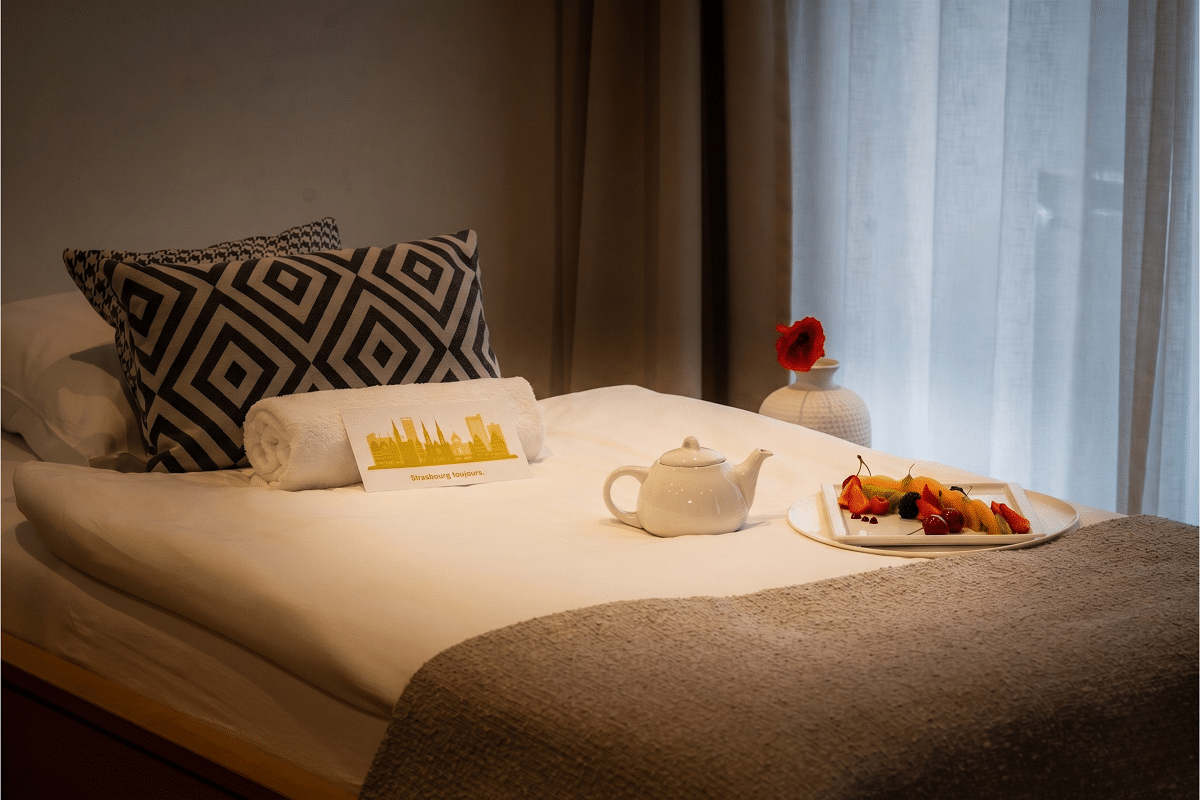 Chambre Ciarus petit déjeuner